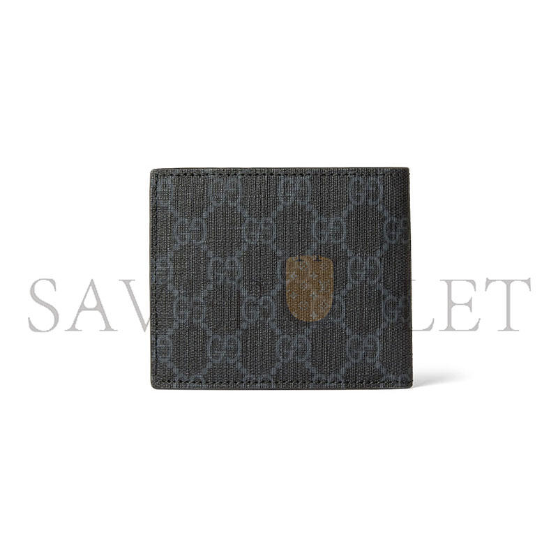 GUCCI GREY INTERIOR GG BI-FOLD WALLET 768243 (11*9cm)